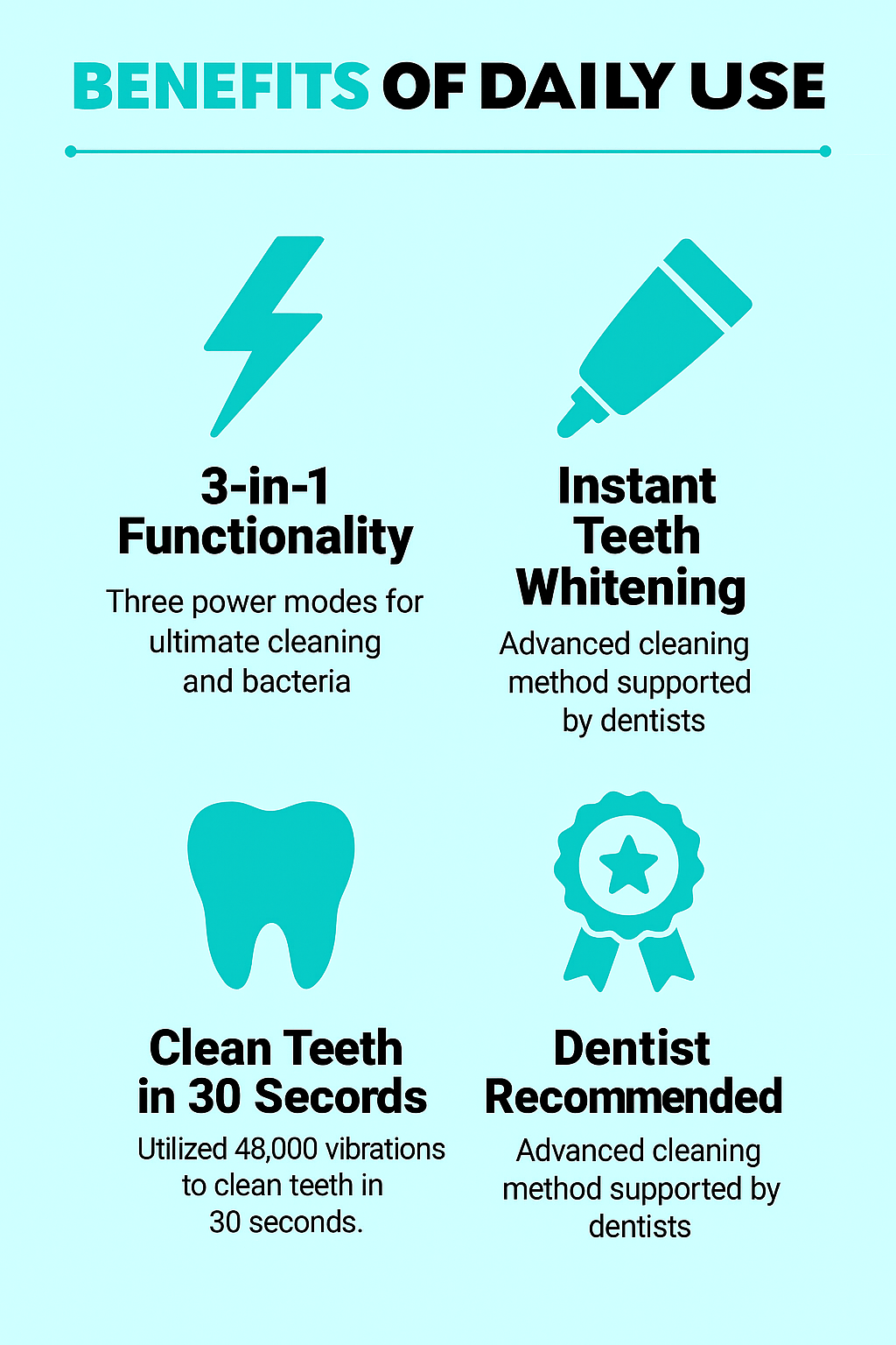 LUMODENTIX™ — Automatic U-shaped Toothbrush